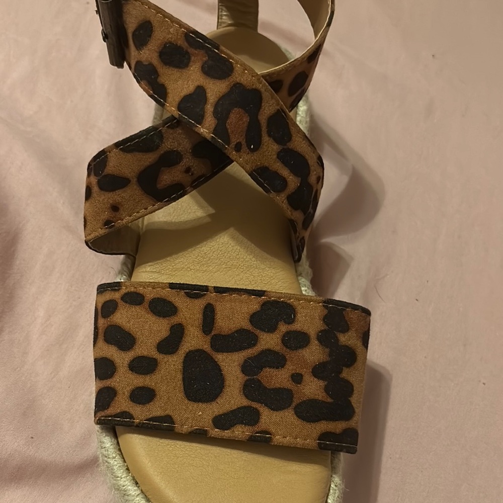 Leopard Print Women's Sandals